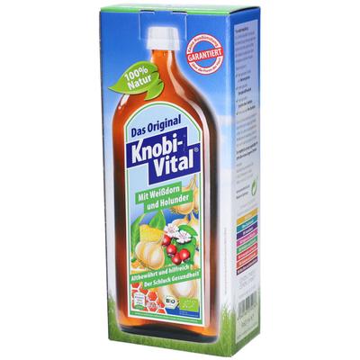 Knobivital Weissdorn+Holun Bio 960 ml Flaschen