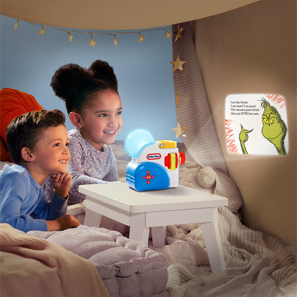 Little Tikes Story Dream Machine Dr. Seuss The Grinch Collection - Dr. Seuss Story Cartridges for Kids - Ages 3 and Up