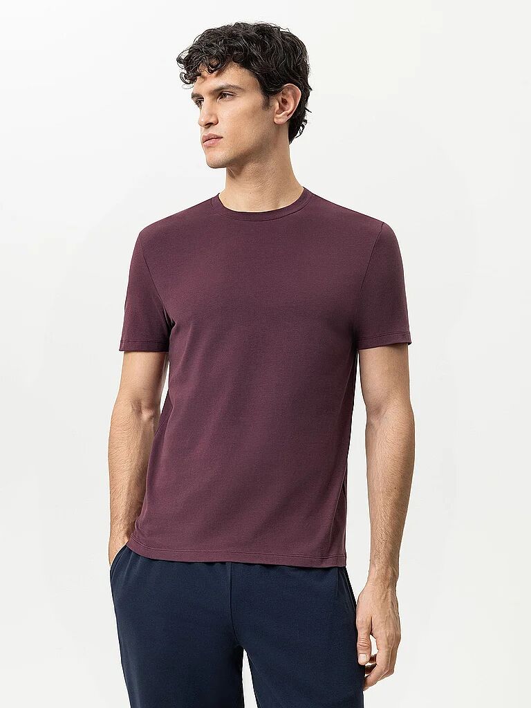 MEY Pyjamashirt RELAX TUNED oxblood dunkelrot   XL M