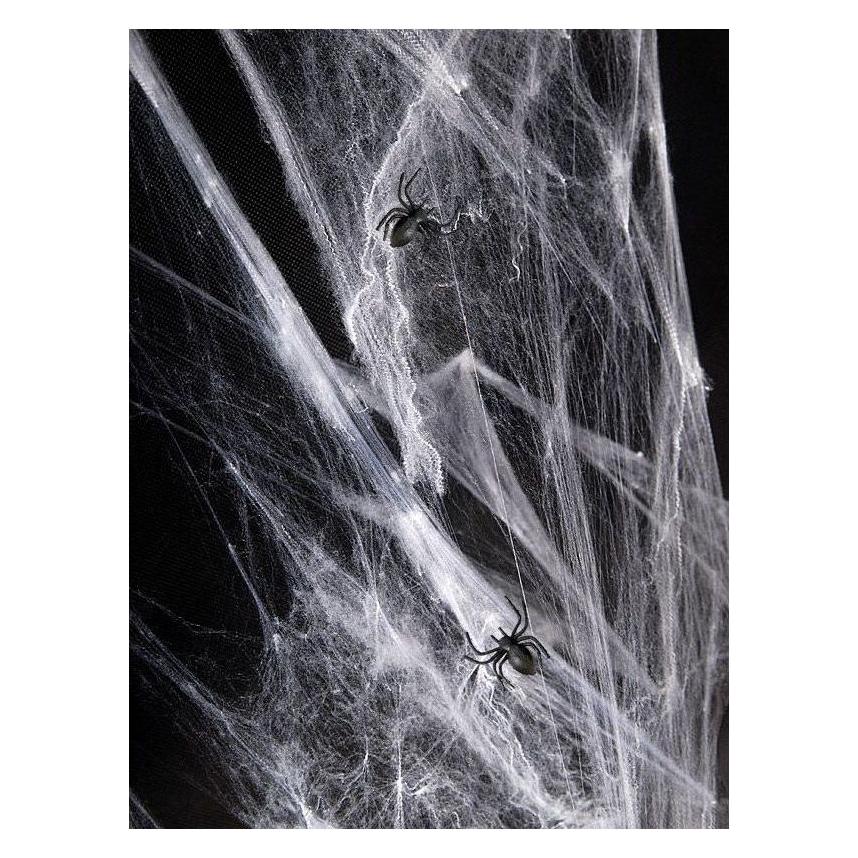Partydeco Weisses Spinnennetz (1 Stk.) (PH60-008)