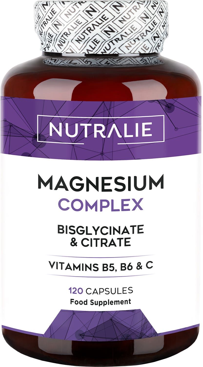 Nutralie Magnesio Complex + Bisglicinato y Citrato 120caps