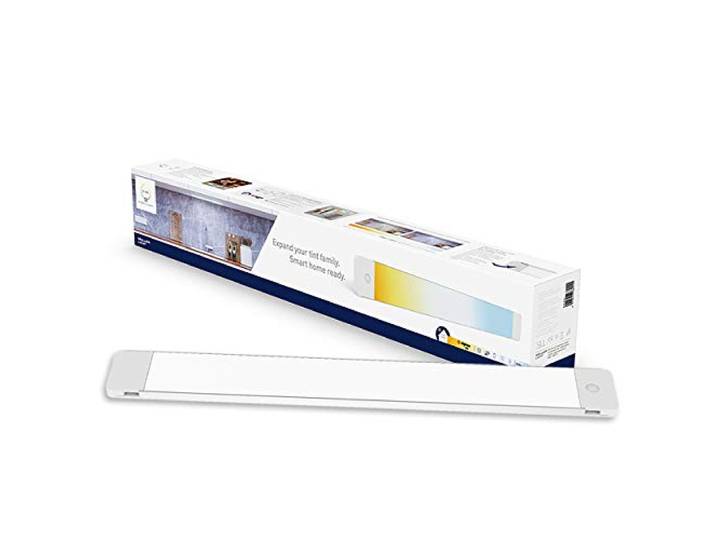 tint Smarte LED-Unterbauleuchte ALBA – Steuerbar per Alexa oder Fernbedienung – Dimmbare Küchen- oder Regalbeleuchtung mit weißem Licht 2700-6500 K – 50 cm