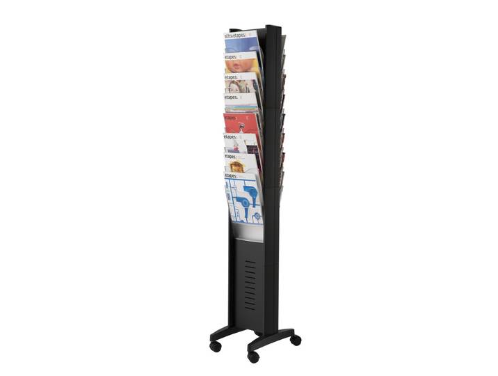 Paperflow Présentoir EasyDisplay - 16 cases - Noir