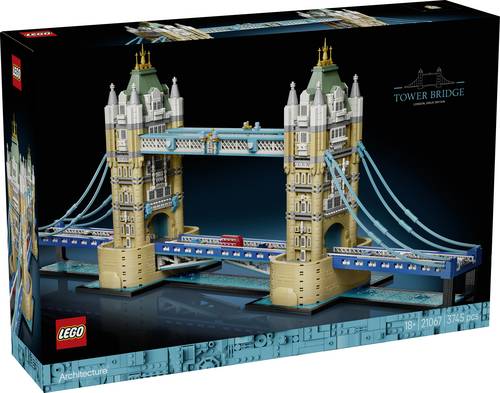6588559 LEGO ARCHITECTURE Tower Bridge Modell eines Londoner Wahrzeichens