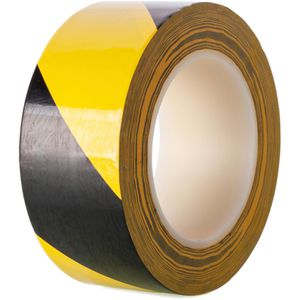 AMPERE Bodenmarkierungsband Tape Extra, 10781, gelb/schwarz, 50mm x 30m