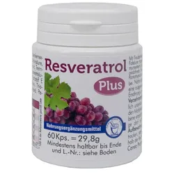 RESVERATROL PLUS Kapseln 60 St