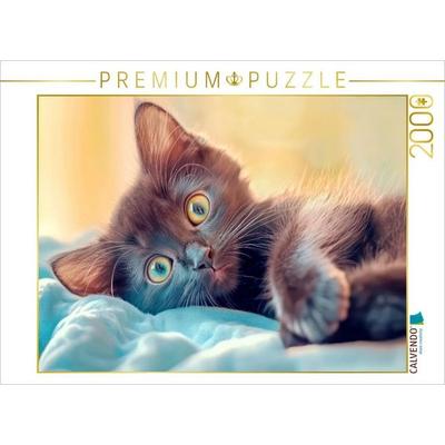 CALVENDO Puzzle Katzenkinder | 2000 Teile Lege-Größe 90x67cm Foto-Puzzle für glückliche Stunden