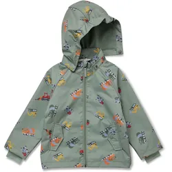 Tchibo - Kinder-Regenjacke - Jungen - Gr. 122/128 - grau/print