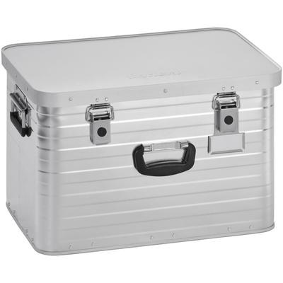 Aufbewahrungsbox ENDERS "Toronto L", silber (silberfarben), B:56,8cm H:36cm T:37,7cm, Aluminium, Aufbewahrungsboxen, Aufbewahrungsbox, Aluminium, BxTxH: 56,8x37,7x36 cm, 63 Liter