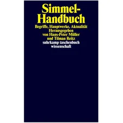 Simmel-Handbuch, Fachbücher von Tilman Reitz, Hans-Peter Müller