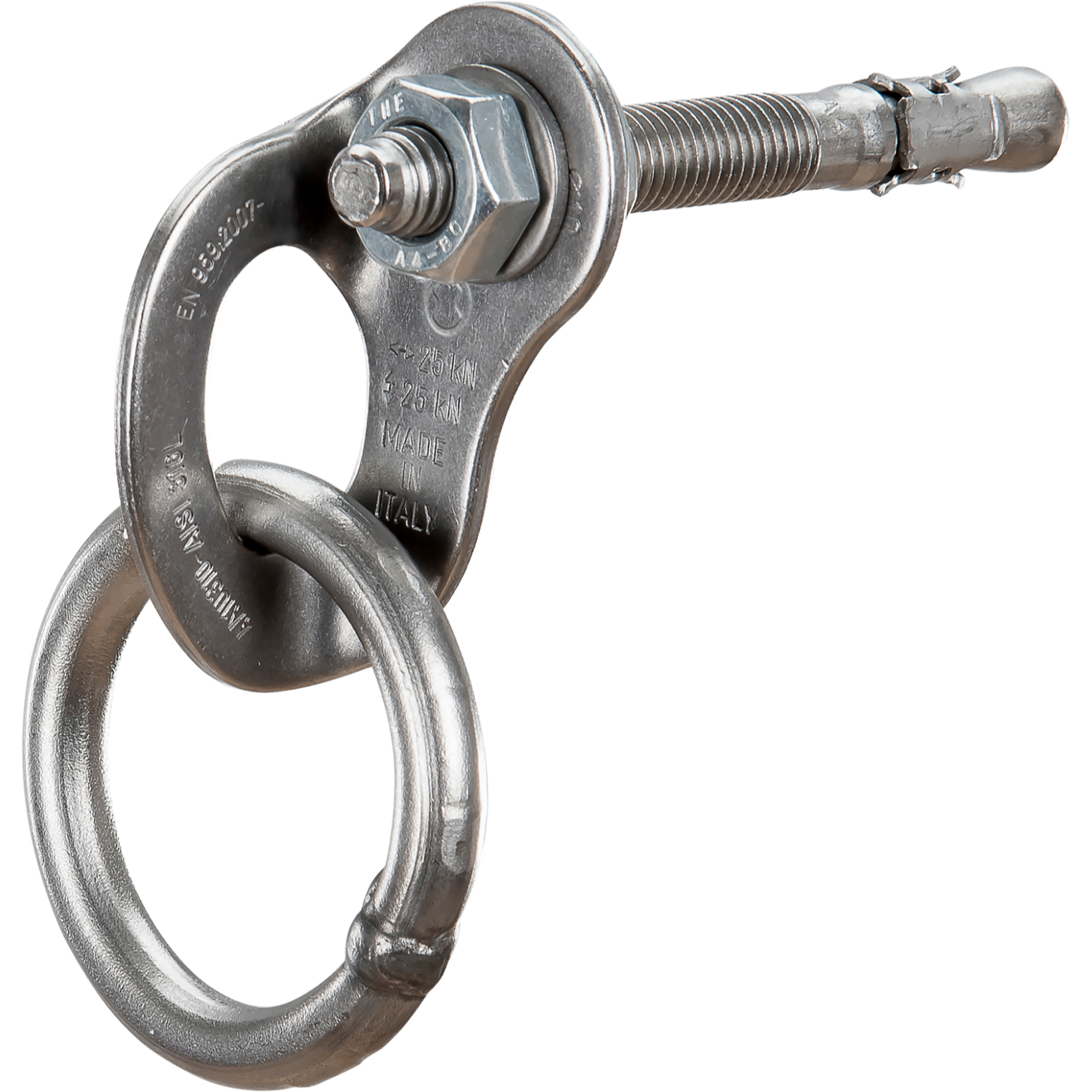 Skylotec Plate Kit Ring 10 Bohrhaken Bohrhaken & Zubehör silber Größe 10mm-90mm Alpinklettern