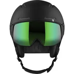 SALOMON Herren Helm HELMET DRIVER PRO SIGMA black/Univ EM, Größe 53/56 in Schwarz Schwarz