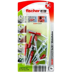 Fischer 6x DUOPOWER 6X30 RH mit Rundhaken - 535222