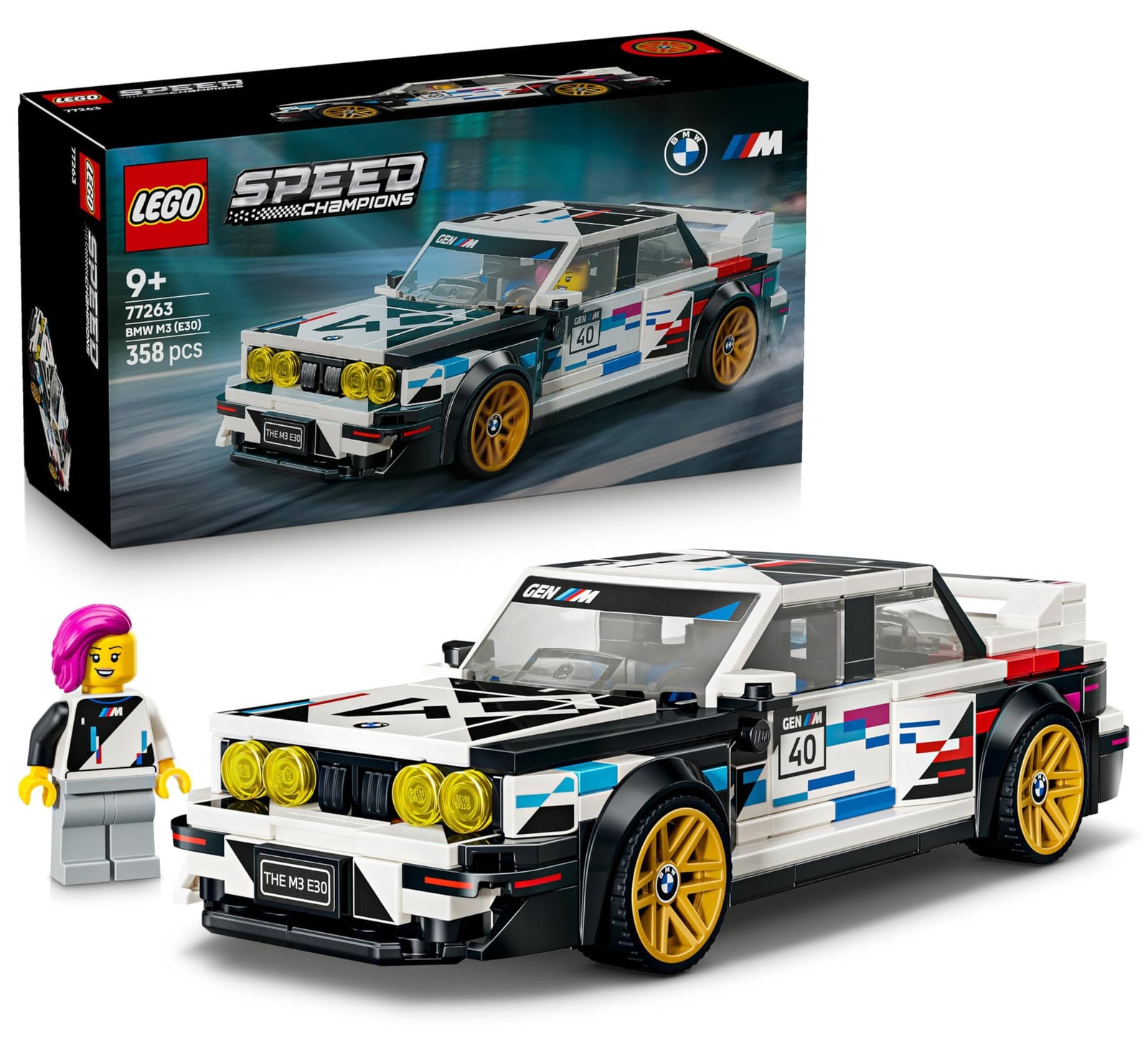 LEGO Speed Champions 77263 BMW M3 (E30)