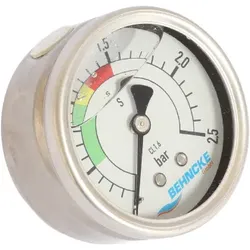 Behncke Manometer 0-2,5 bar R 1/8"