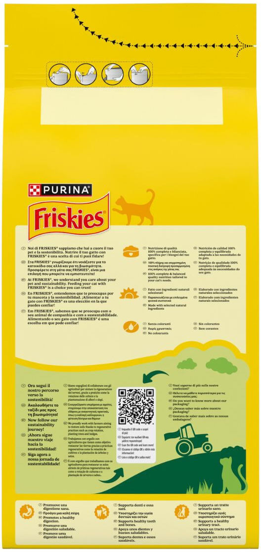 Friskies Cat Pollo Coniglio e Verdure 2KG