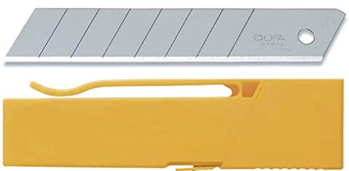 Olfa LB-30B reserve afbreekmesjes met clip, 18 mm, 30 stuks