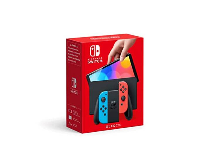 Nintendo Switch Console (OLED Model) - Blauw/Rood