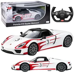Porsche 918 Spyder Performance ferngesteuertes RC-Auto Weiß Rastar 1:14