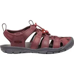 KEEN Damen Schuh CLEARWATER CNX LEATHER, Größe 39 in Rot Rot