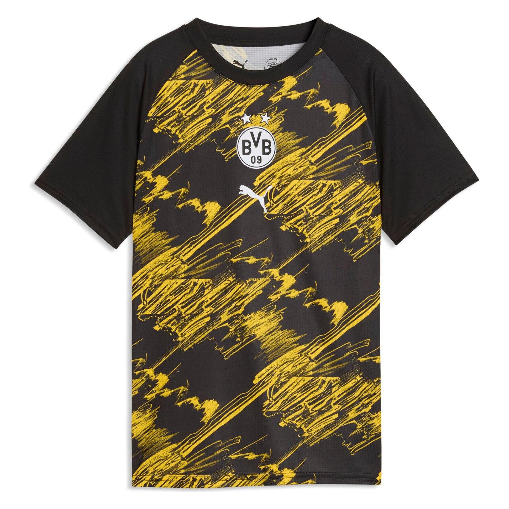 Puma BVB Warm Up Jersey Jr (116) (784585)