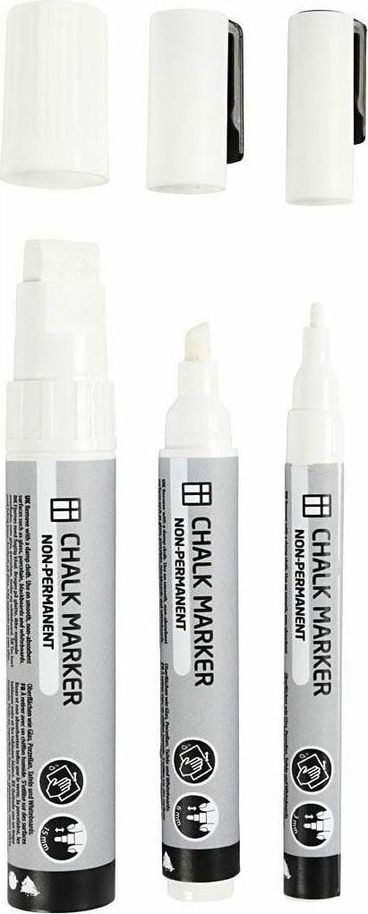 Creativ Company 37388 wit 3 stuks