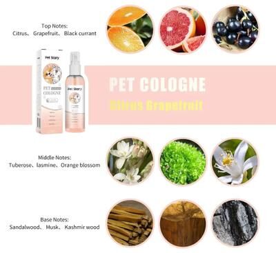 Inspired Living FreshPaws Long Lasting Dog Deodorizer Spray And Cologne petstory Citrusxiang