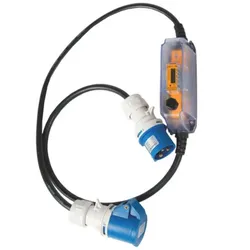 KDK Wechselstrom-Zwischensteckerzähler Stecker-Kupplung CEE 16A Zähler Disp