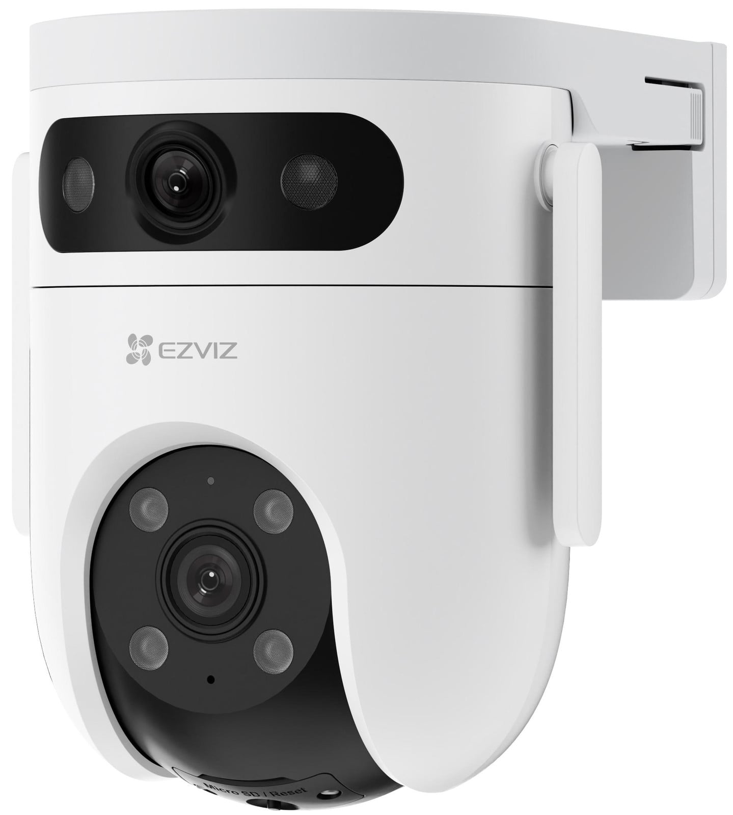 EZVIZ H9c Dual 3K Dome IP-beveiligingscamera voor buiten, Wit