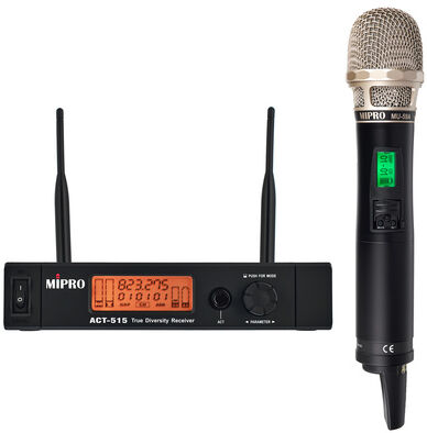 Mipro ACT-500 MU-59 Set 8AD Noir