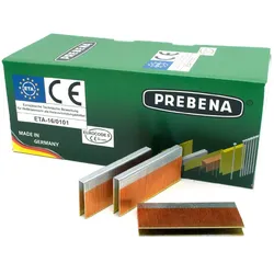 PREBENA Z44CSVHA-ETA Heftklammern stark verzinkt geharzt