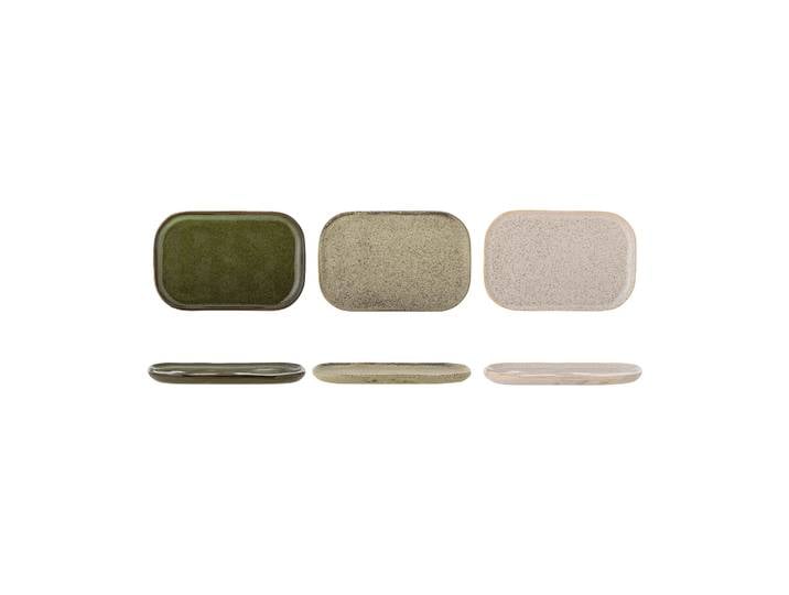 Bloomingville Addison assiette Green, lot de 3