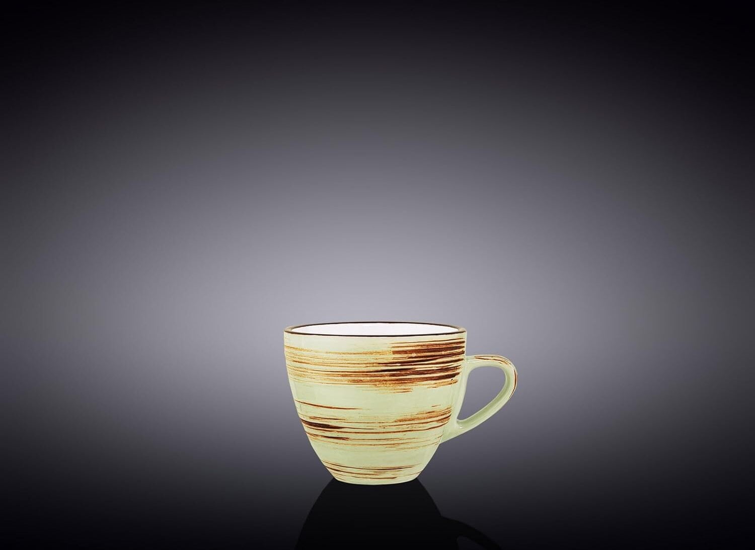 Wilmax England espressotasse pistacievorm 75 ml van porselein