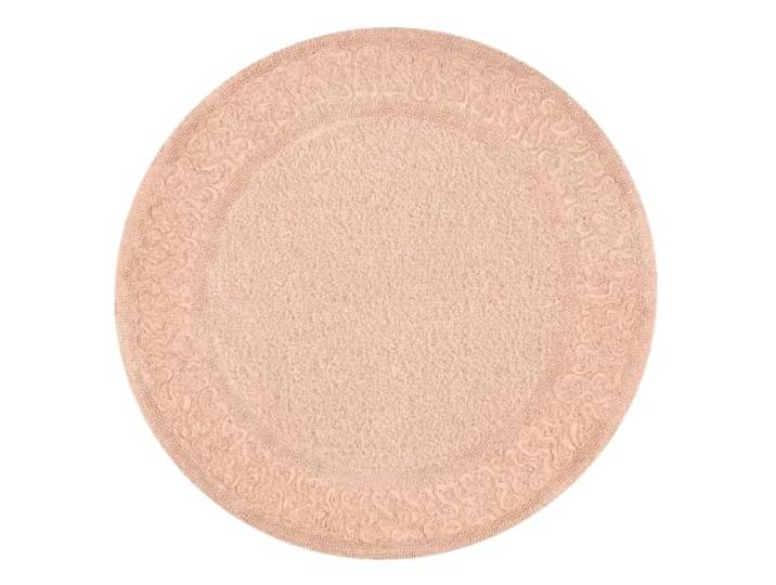 Kleine Wolke Badteppich Talia Pearl 60 cm rund