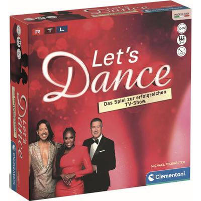 Spiel CLEMENTONI "Let's Dance", rot, Spiele, Kinder, Made in Europe