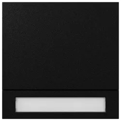 Gira Ruftastenmodul 1f sw 5531925