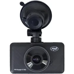PNI Voyager S1700 (Eingebautes Display, GPS-Empfänger, 4K), Dashcam, Schwarz