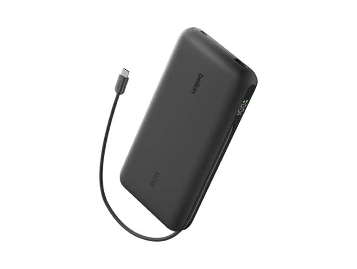 Belkin UltraCharge Pro Power Bank 25000mAh Snellader voor Laptop - Zwart