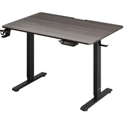 Casaria Casaria Höhenverstellbarer Schreibtisch Braun 110x60x73-118cm