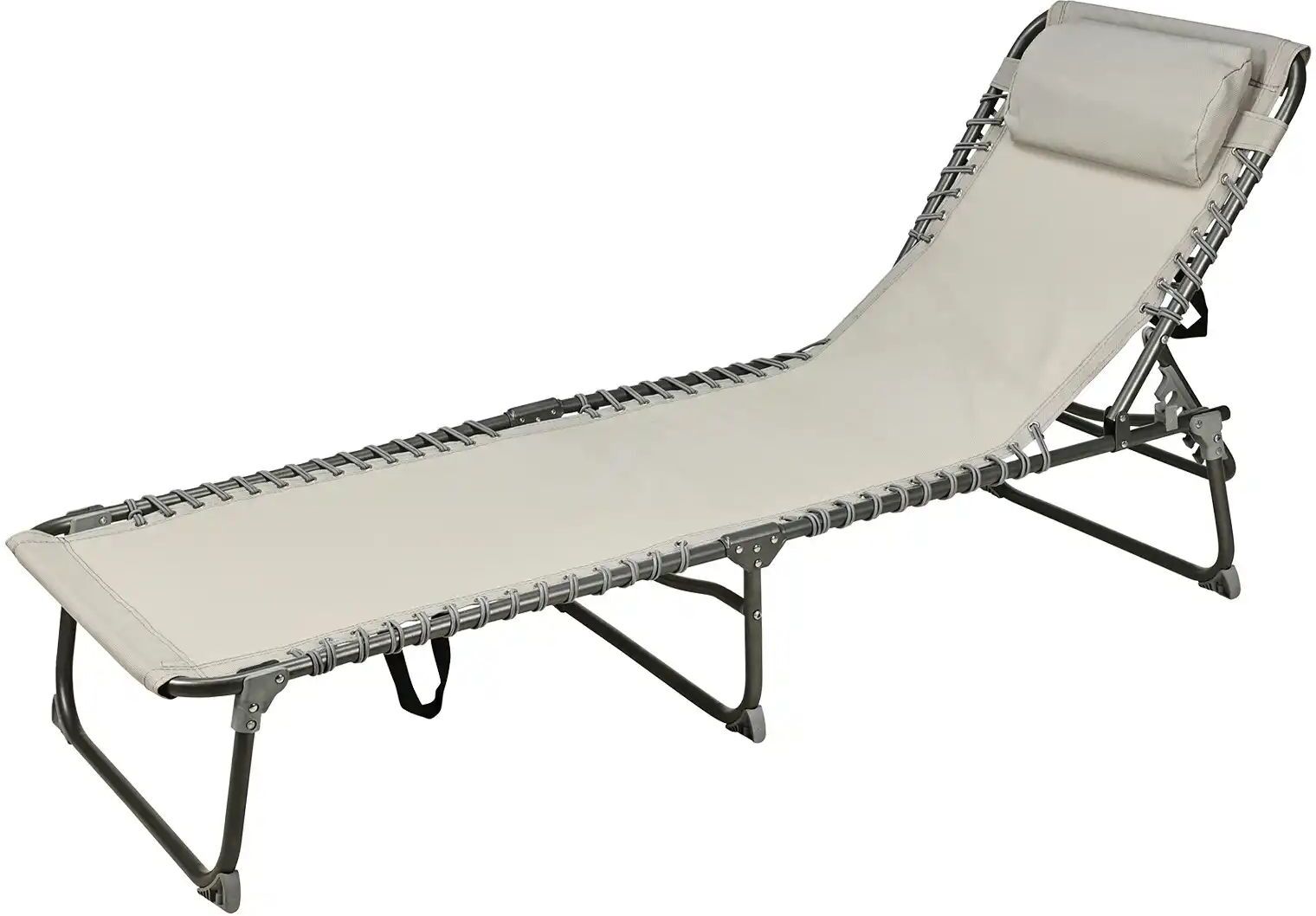 Höffner Campingbett  Campingbett ¦ beige ¦ Maße (cm): B: 60 H: 30