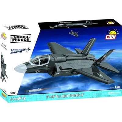 COBI Armed Forces 5912 - F-35B Lightning II, Lockheed Martin, Bausatz 1:48, 614+1 Klemmbausteine