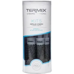 Termix C-Ramic Ionic 5er-Pack Rundbürsten TX1109