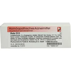 RUTA D 12 Globuli 10 g Globuli