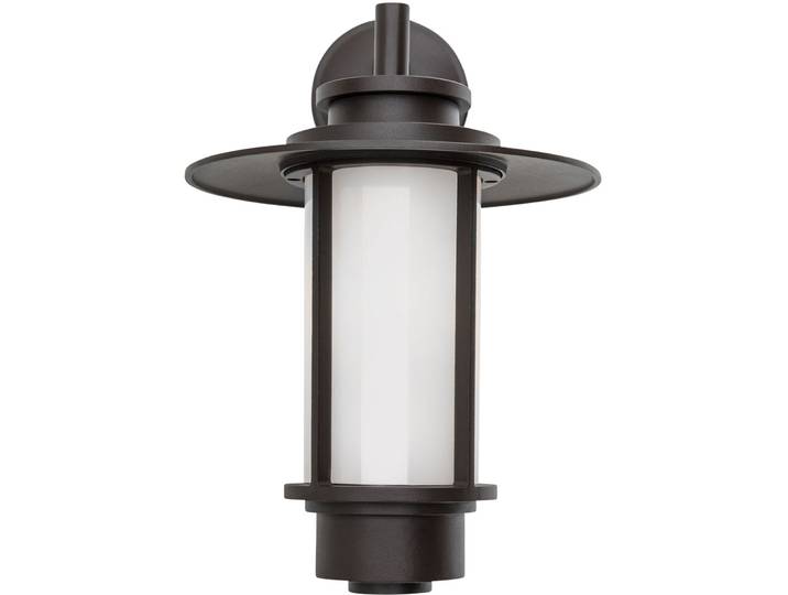 Wandlampe aussen Teiko braun Siluminguss B 24 cm IP54 - Wandlampe aussen