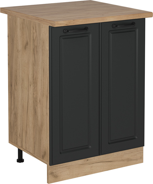 Vicco R-Line Keukenonderkast Antraciet Eik Model 54199