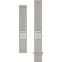 Garmin 010-13440-01 UltraFit Wechsel-Armband Nylonband 20 mm Elfenbeinfarben