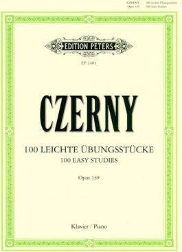 Edition Peters Czerny 100 leichte Übungsstück