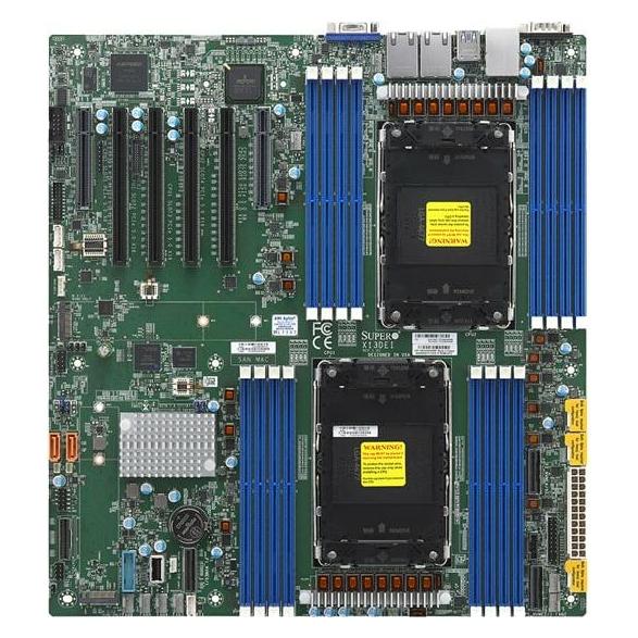 Supermicro Motherboard X13DEI (bulk pack) (LGA 4677, Intel C741, E-ATX) (MBD-X13DEI-B)