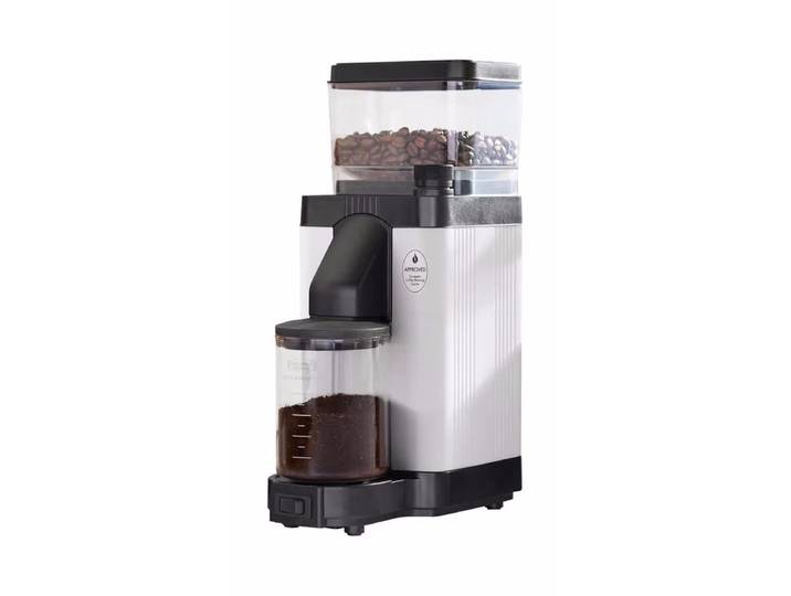 Moccamaster KM5 Burr Grinder-matt white Kaffeemühle – weiss