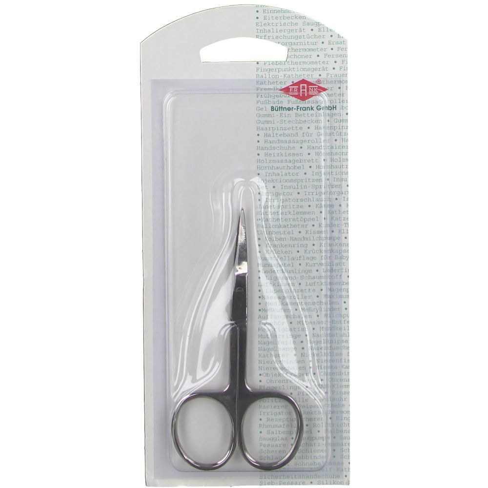 Hautschere 9 cm gebogen 1 St Schere